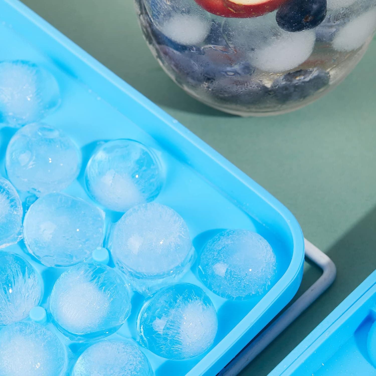 25-Cavity Silicone Ice Ball Trays, 2-Pack detail view 2