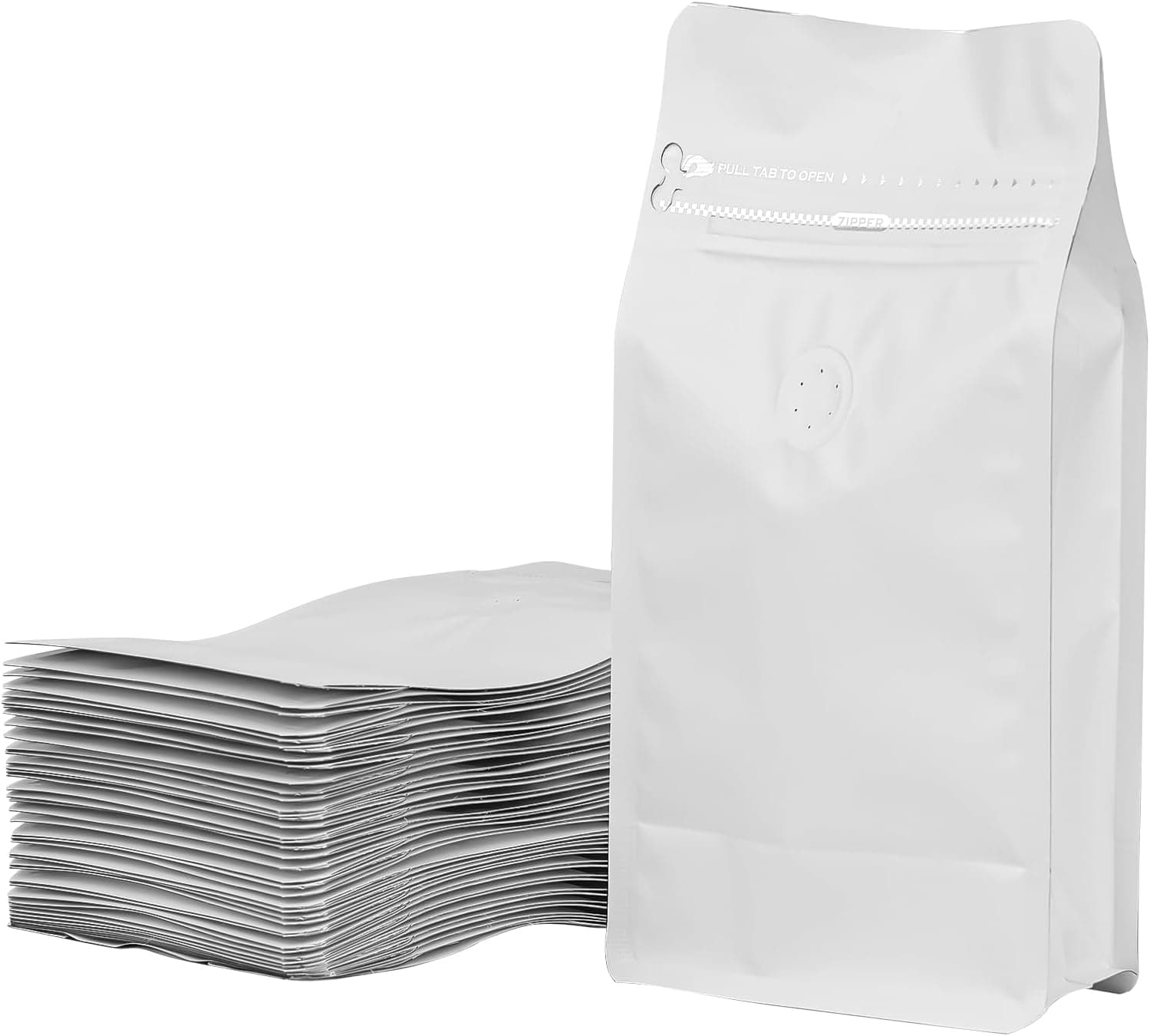 Obsoorth resealable coffee storage bags with one-way valves from Amazon