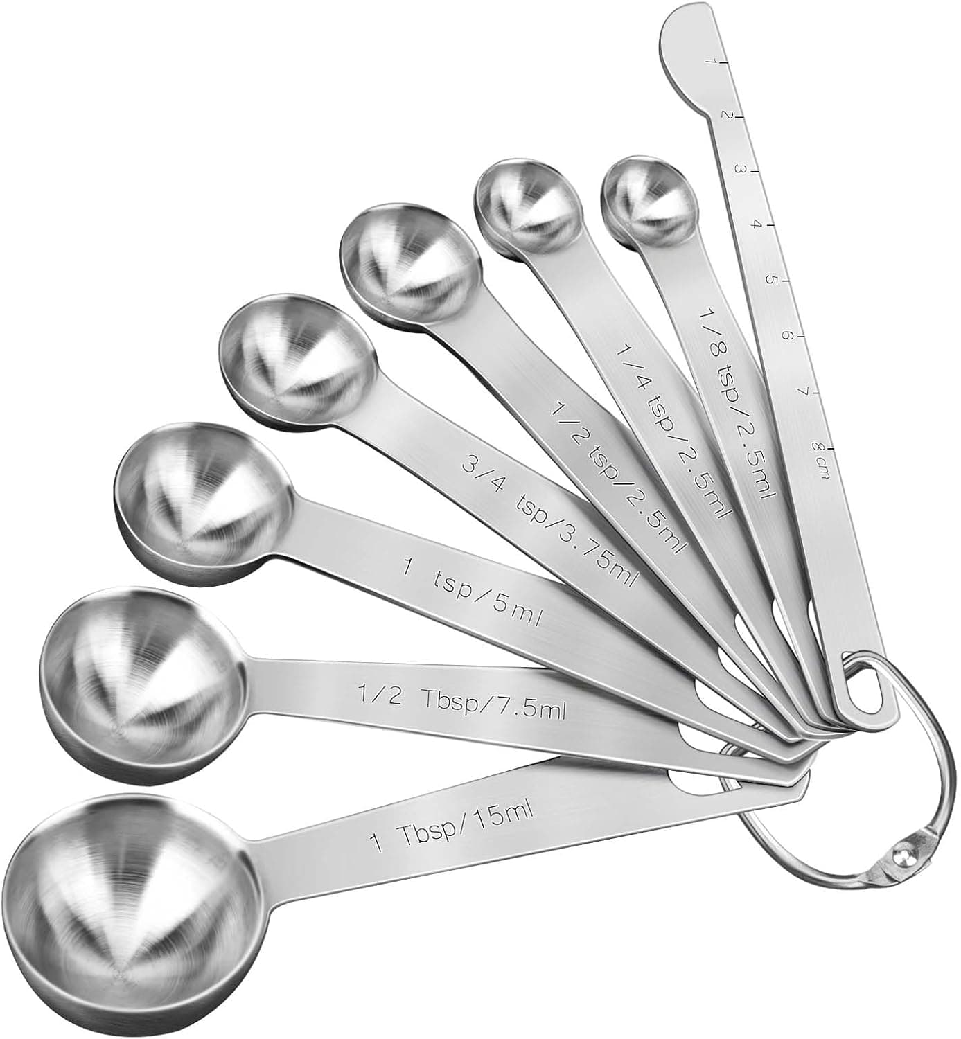 Obsoorth stainless steel measuring spoon set from Amazon