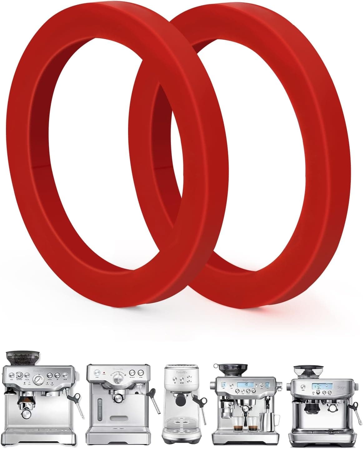 Obsoorth red E61 silicone group gasket compatibility detail
